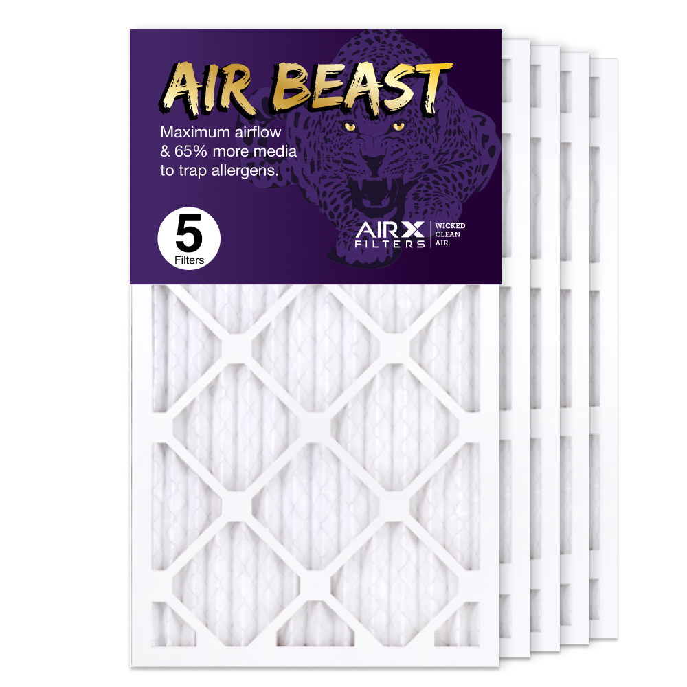 14x25x1 AIRx Air Beast High Flow Air Filter, 5-Pack