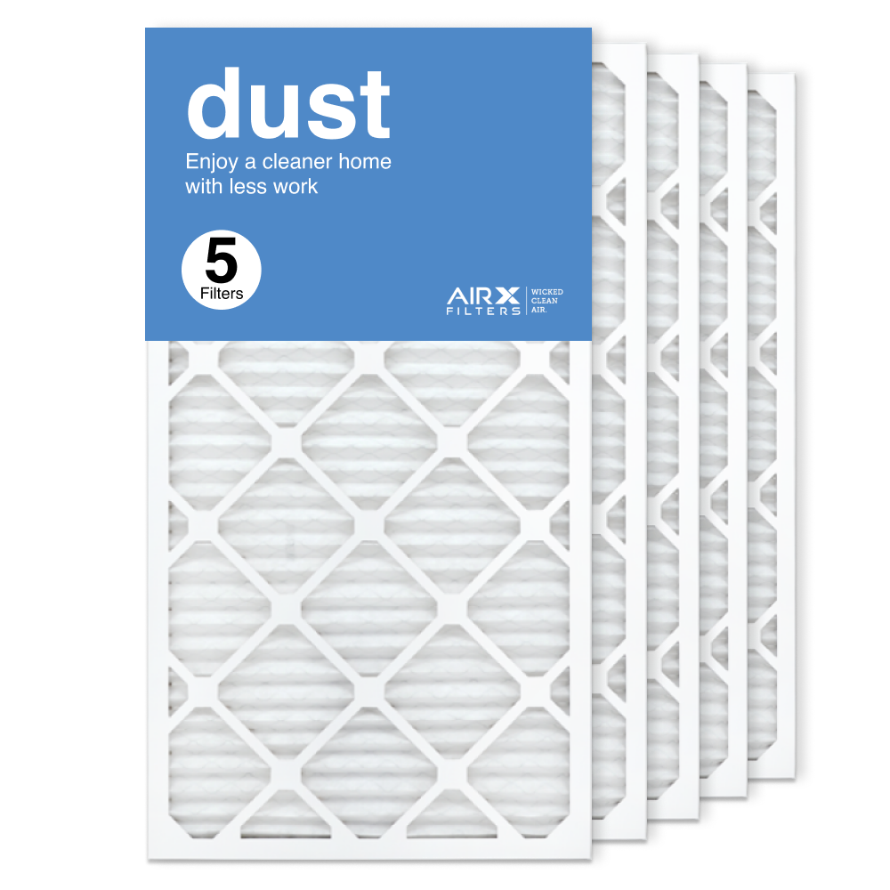 16x30x1 AIRx DUST Air Filter, 5-Pack