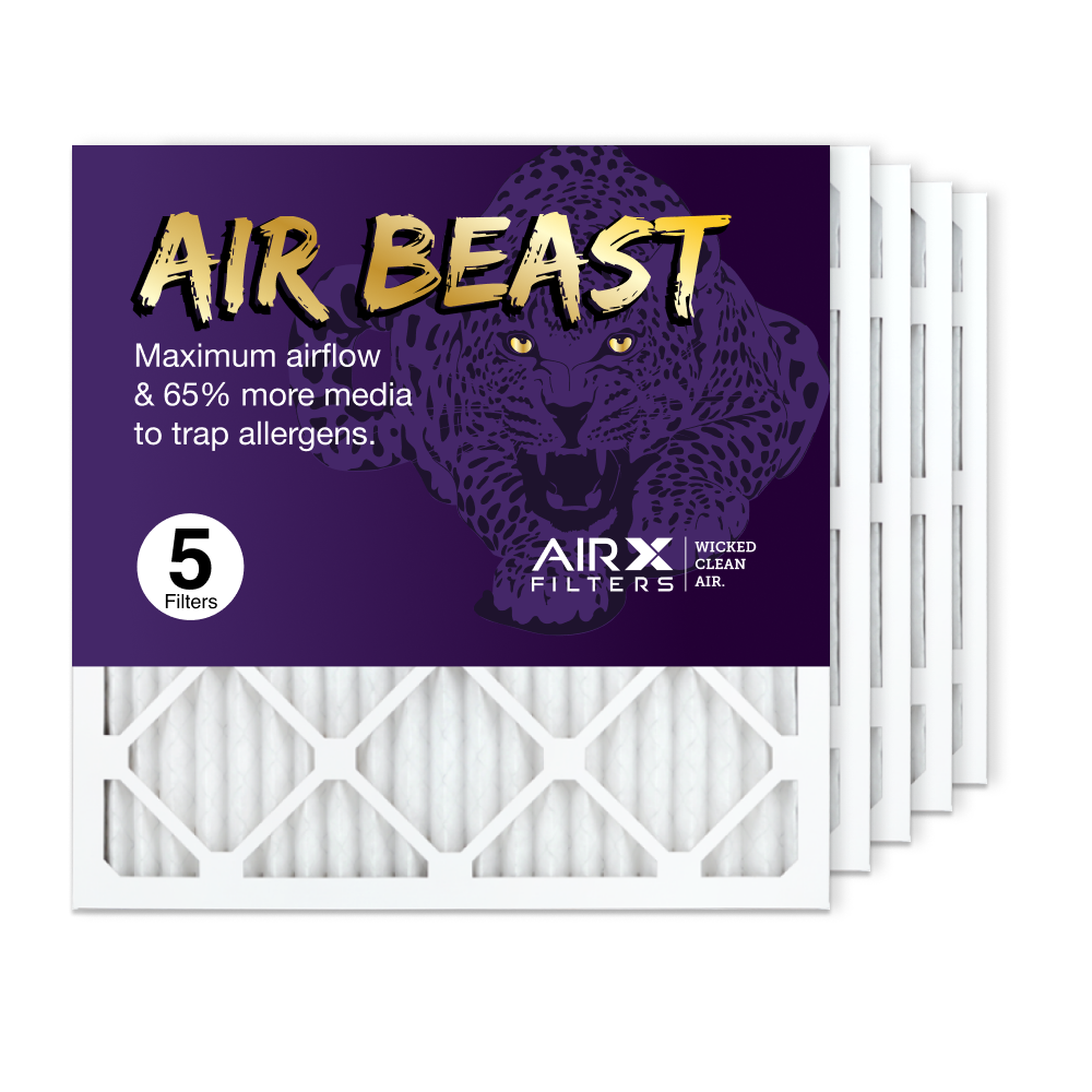 20x20x1 AIRx Air Beast High Flow Air Filter, 5-Pack