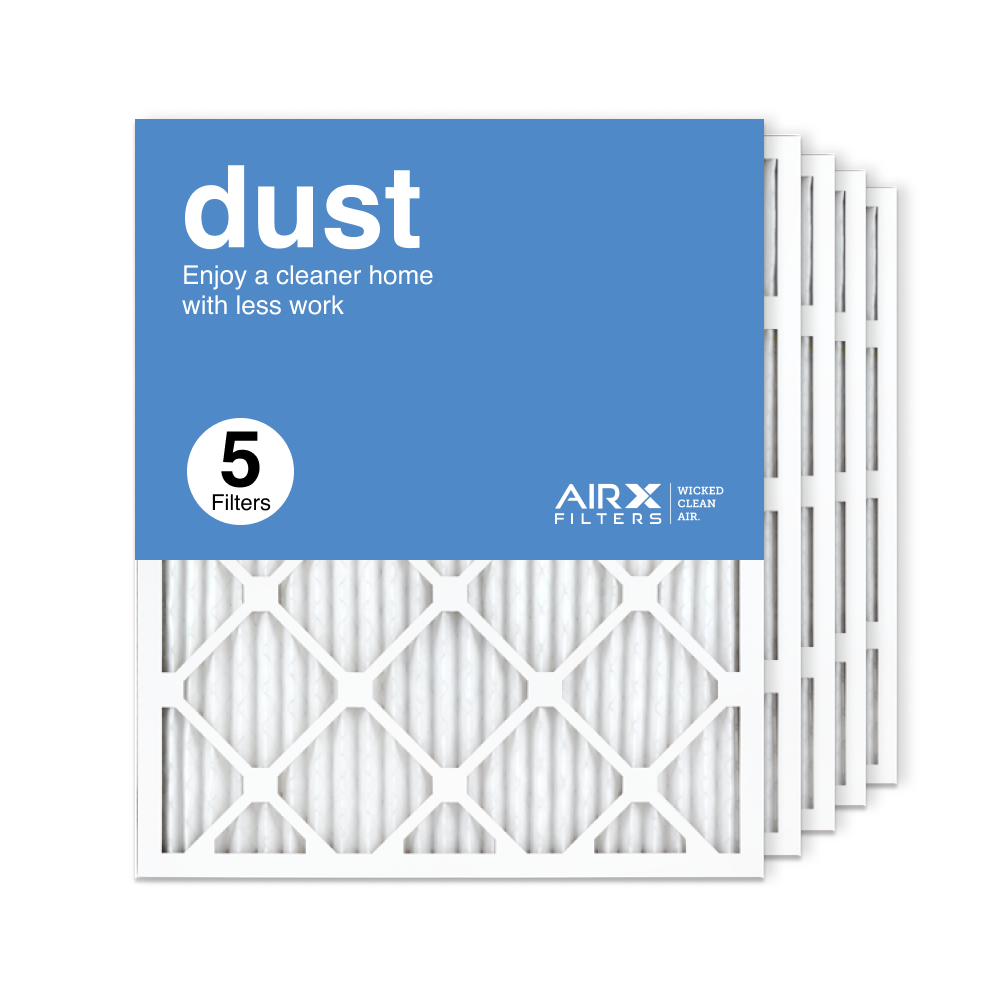20x25x1 AIRx DUST Air Filter, 5-Pack