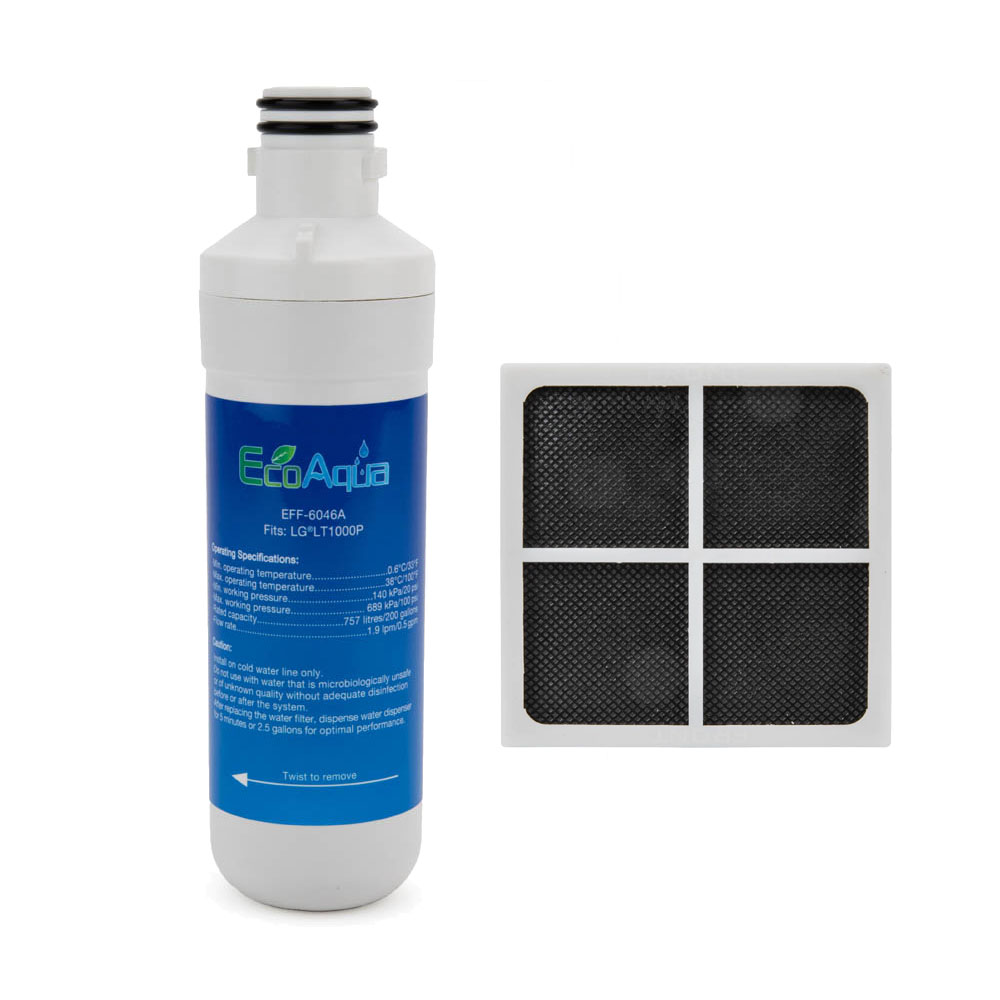 Replacement for LG LT1000P Water Filter & LT120F Air Filter Combo