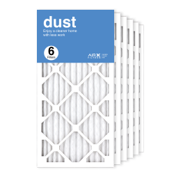 12x24x1 AIRx DUST Air Filter, 6-Pack