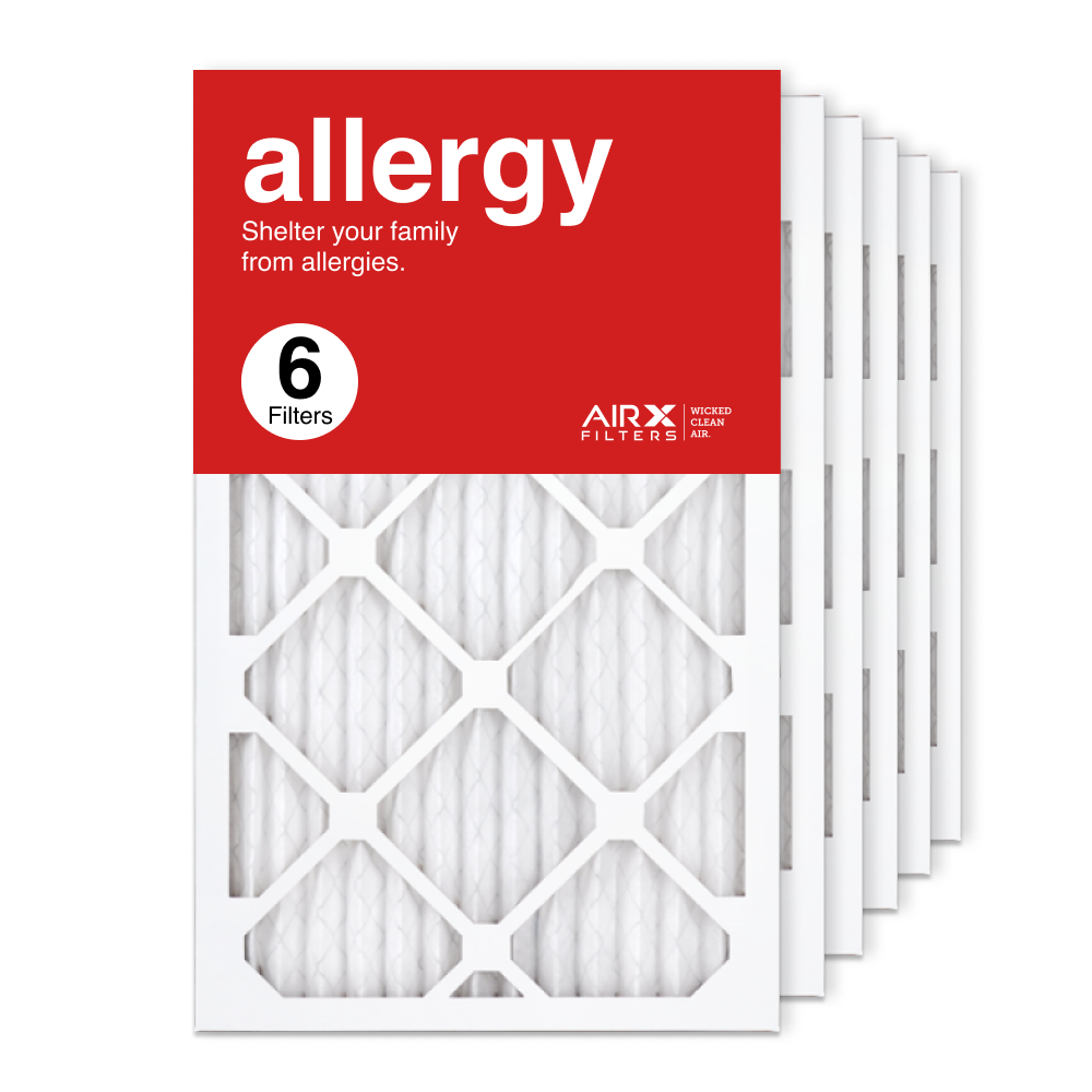 13x21.5x1 AIRx ALLERGY Air Filter, 6-Pack