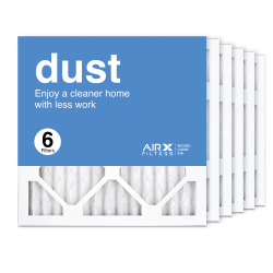14x14x1 AIRx DUST Air Filter, 6-Pack