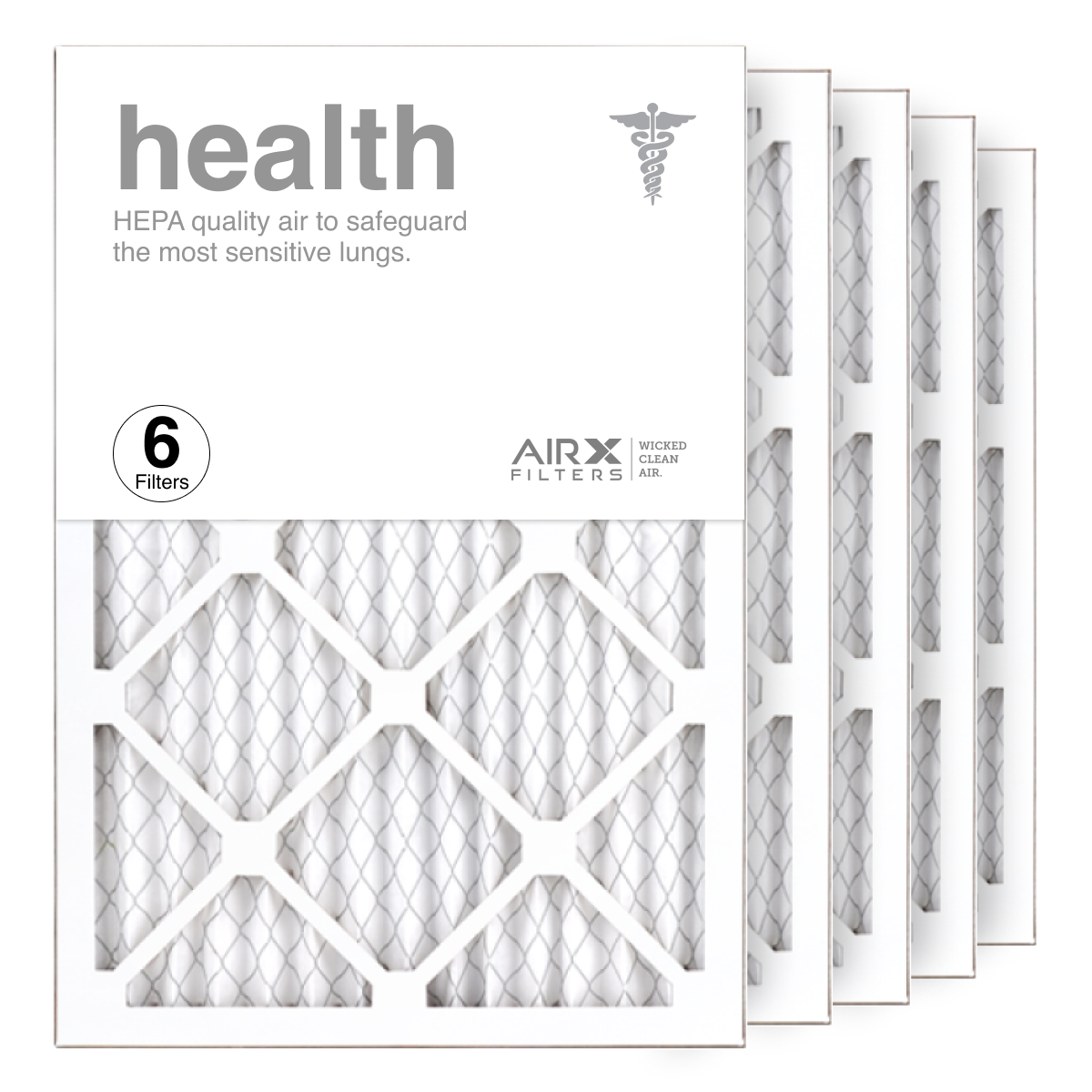 14x20x1 AIRx HEALTH Air Filter, 6-Pack
