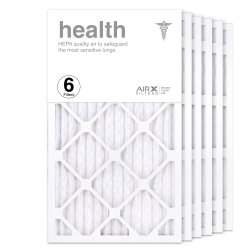 14x25x1 AIRx HEALTH Air Filter, 6-Pack