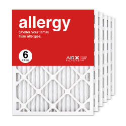 16.375x21.5x1 AIRx ALLERGY Air Filter, 6-Pack