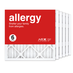 16x16x1 AIRx ALLERGY Air Filter, 6-Pack