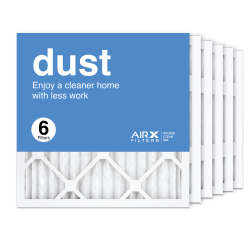 16x16x1 AIRx DUST Air Filter, 6-Pack