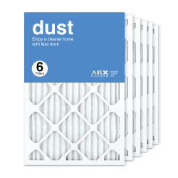 16x24x1 AIRx DUST Air Filter, 6-Pack