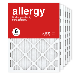 18x24x1 AIRx ALLERGY Air Filter, 6-Pack