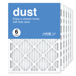 18x24x1 AIRx DUST Air Filter, 6-Pack