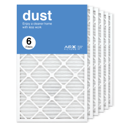 18x30x1 AIRx DUST Air Filter, 6-Pack