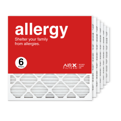 24x24x1 AIRx ALLERGY Air Filter, 6-Pack