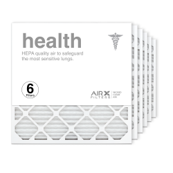 24x24x1 AIRx HEALTH Air Filter, 6-Pack