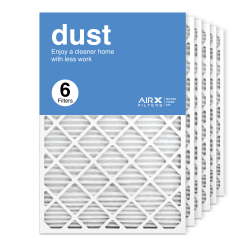 24x36x1 AIRx DUST Air Filter, 6-Pack