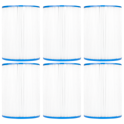 ClearChoice Replacement filter for Hayward Star-Clear C-250 / CX250RE, American Commander 25, 6-pack
