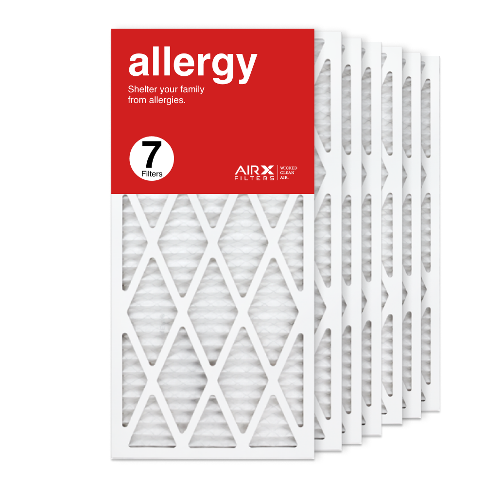 14x30x1 Pleated Air Filter MERV 11 7Pack