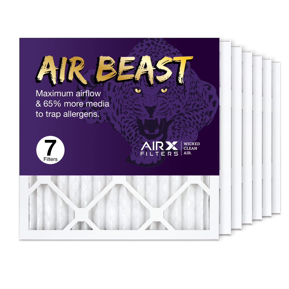 16x16x1 AIRx Air Beast High Flow Air Filter, 7-Pack