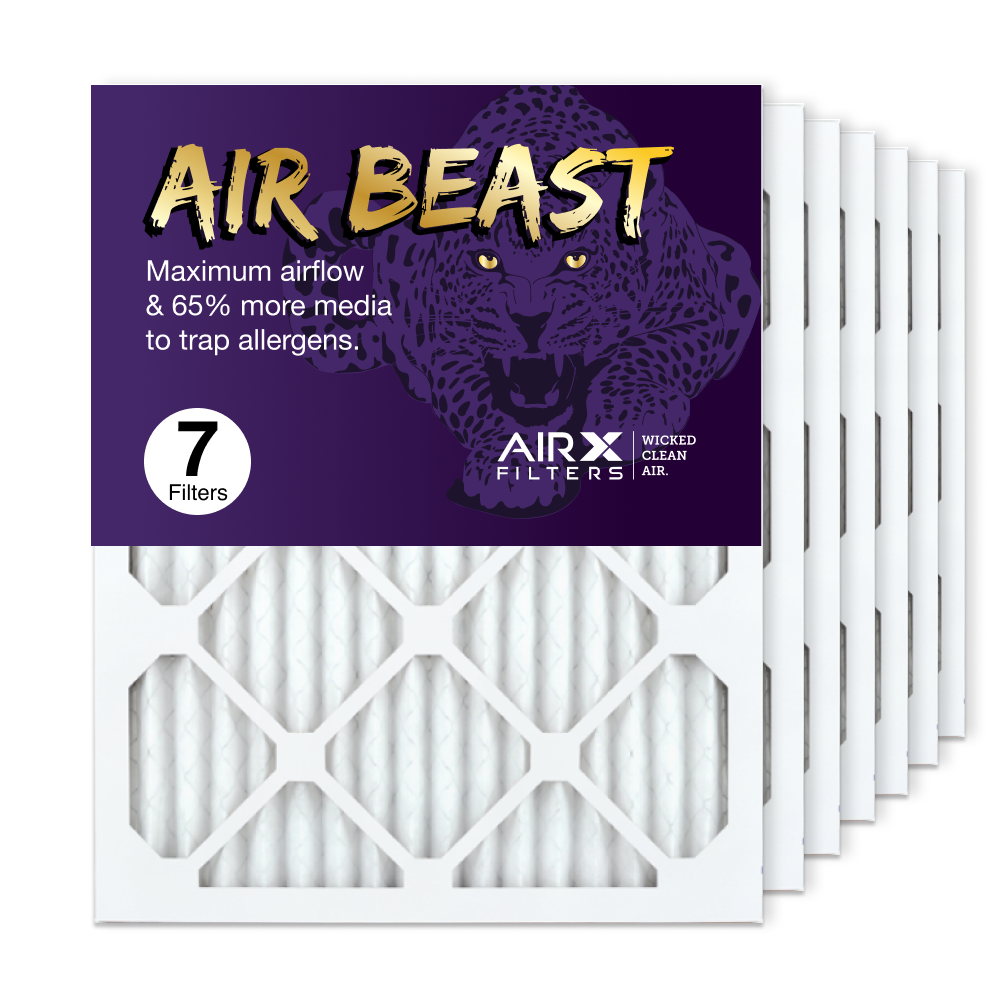 16x20x1 AIRx Air Beast High Flow Air Filter, 7-Pack