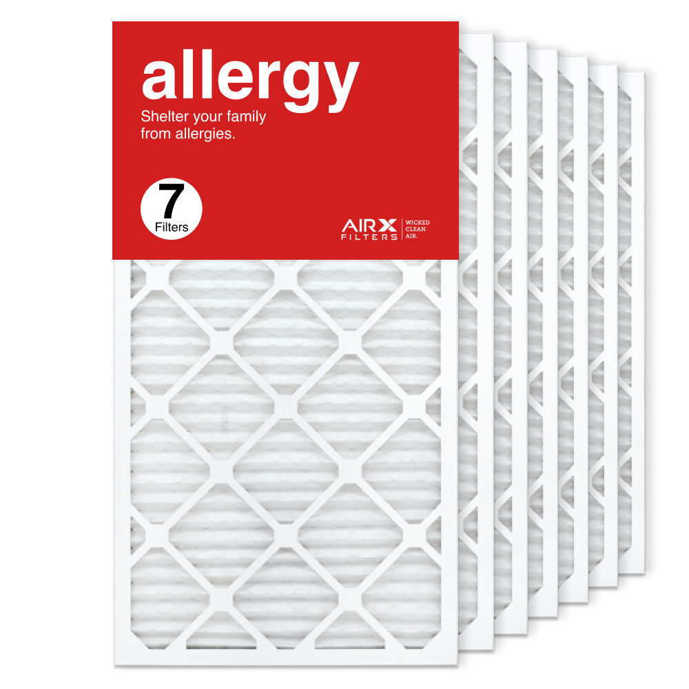 16x30x1 AIRx ALLERGY Air Filter, 7-Pack