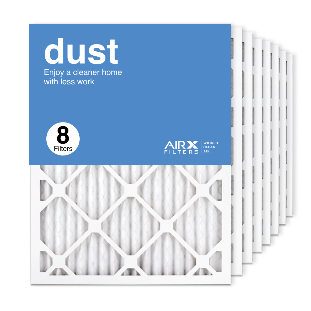 16.375x21.5x1 AIRx DUST Air Filter, 8-Pack