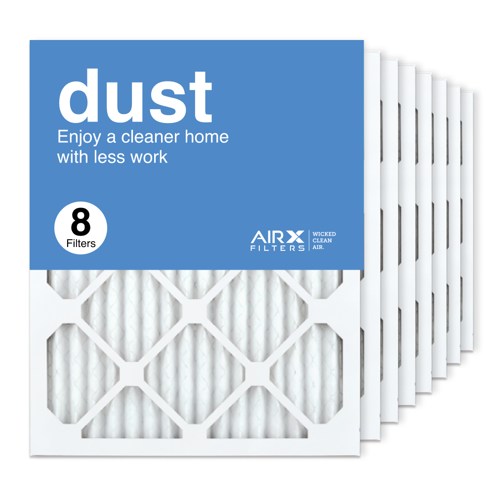16x20x1 AIRx DUST Air Filter, 8-Pack