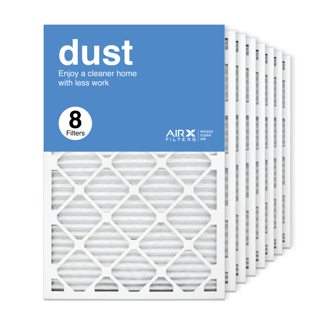 20x30x1 AIRx DUST Air Filter, 8-Pack