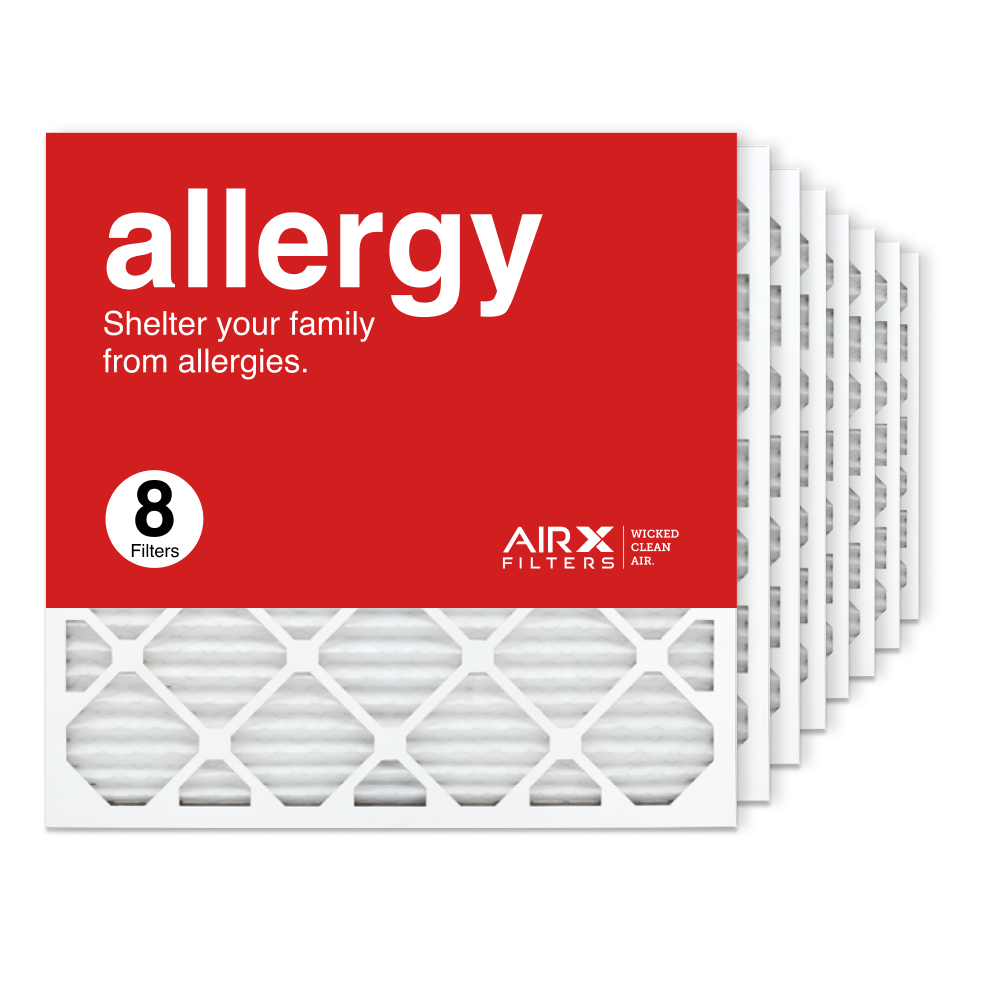 24x24x1 AIRx ALLERGY Air Filter, 8-Pack