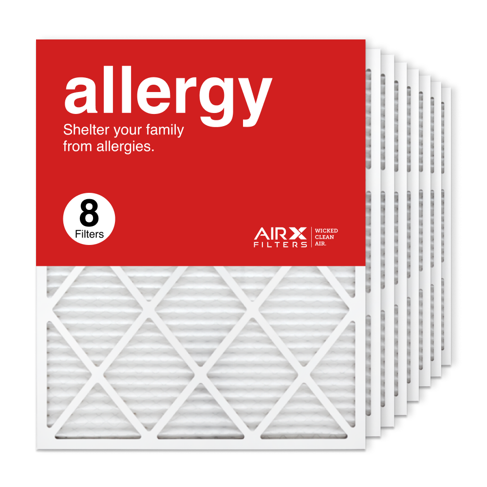 24x30x1 AIRx ALLERGY Air Filter, 8-Pack