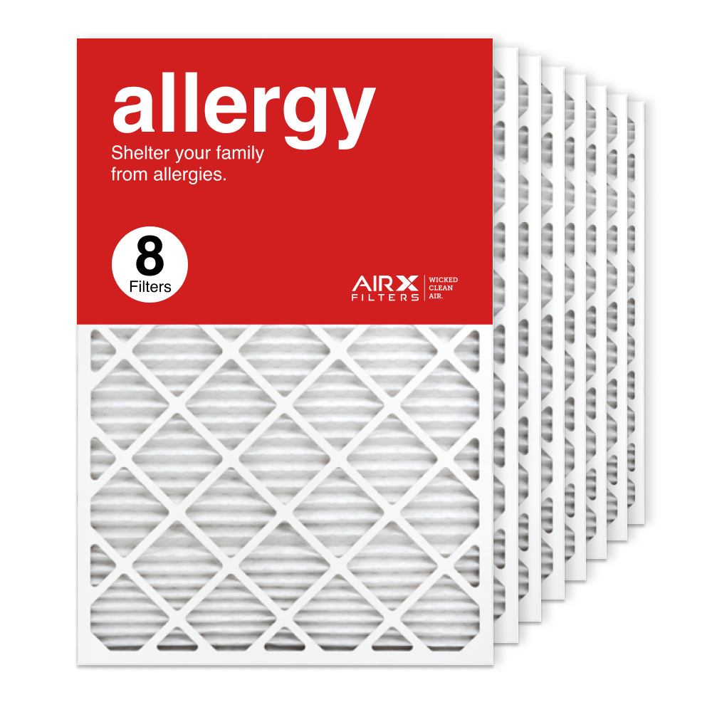 24x36x1 AIRx ALLERGY Air Filter, 8-Pack