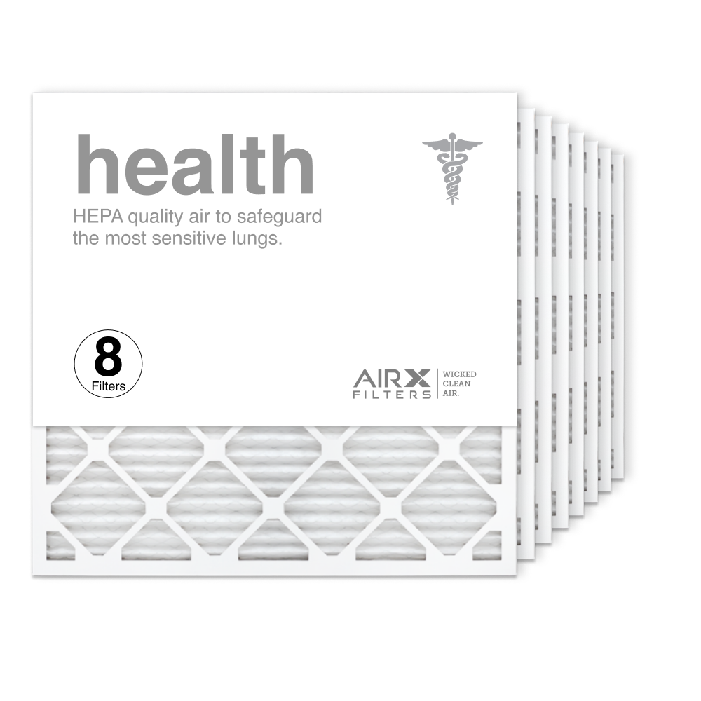 25x25x1 AIRx HEALTH Air Filter, 8-Pack