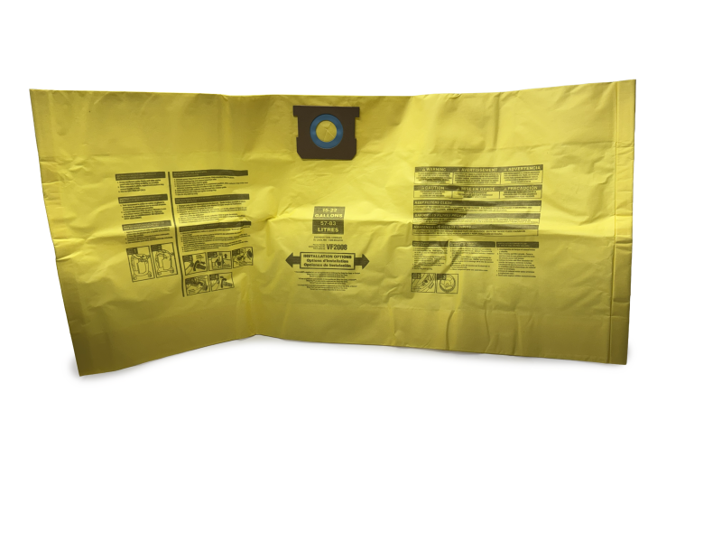 Replacement Filter Cartridge & Collection Bags for 15-22 Gallon Shop-Vac® Vacuums