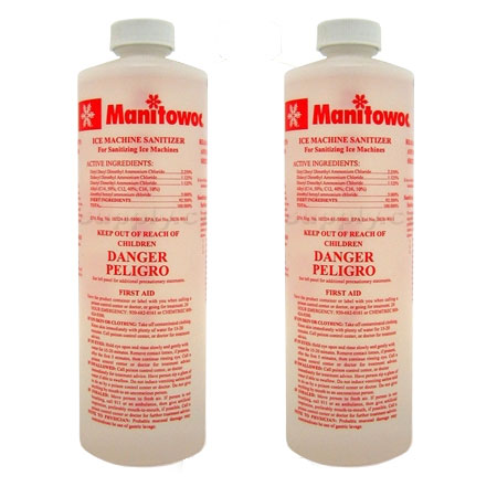 Manitowoc Ice Machine Sanitizer - 94-0565-3, 2-Pack