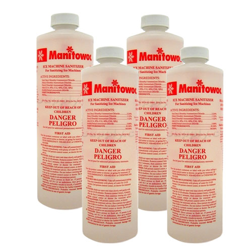 Manitowoc Ice Machine Sanitizer - 94-0565-3, 4-Pack