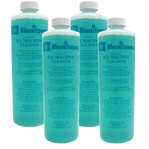 Manitowoc Ice Machine Cleaner - 9405463, 4-Pack