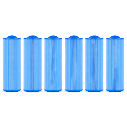 ClearChoice Replacement Filter for Rising Dragon / Waterway Teleweir 50 sq. ft., Anti-Microbial, 6-Pack