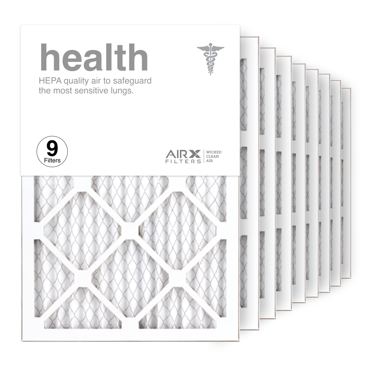 14x20x1 AIRx HEALTH Air Filter, 9-Pack