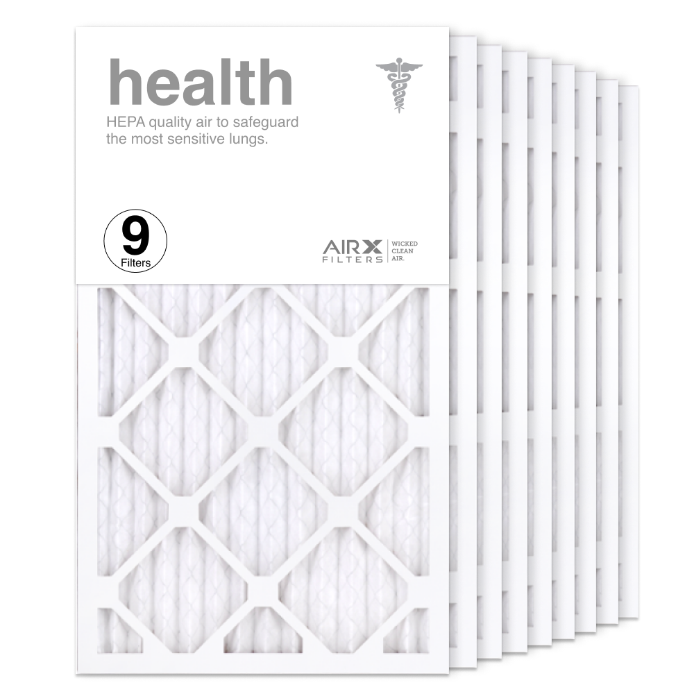 14x25x1 AIRx HEALTH Air Filter, 9-Pack
