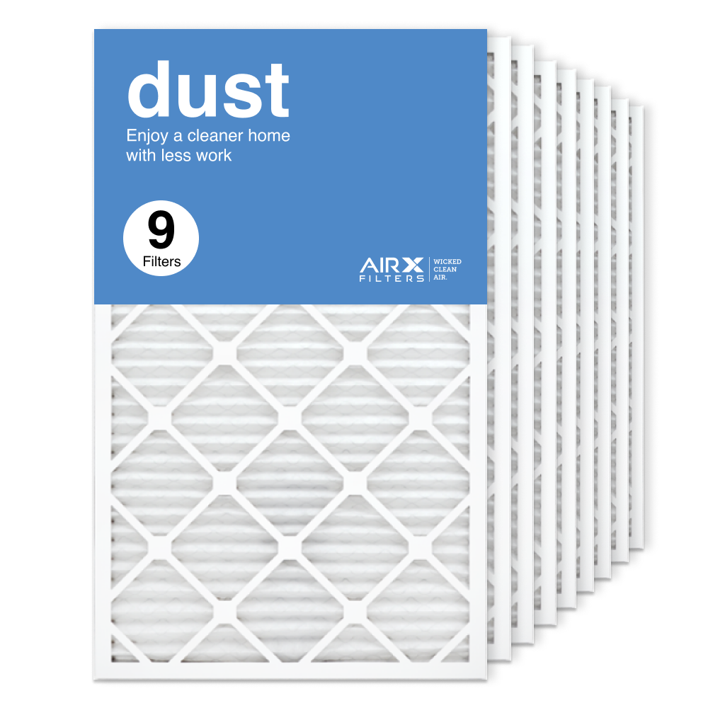 18x30x1 AIRx DUST Air Filter, 9-Pack