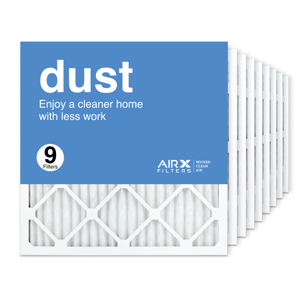 20x20x1 AIRx DUST Air Filter, 9-Pack