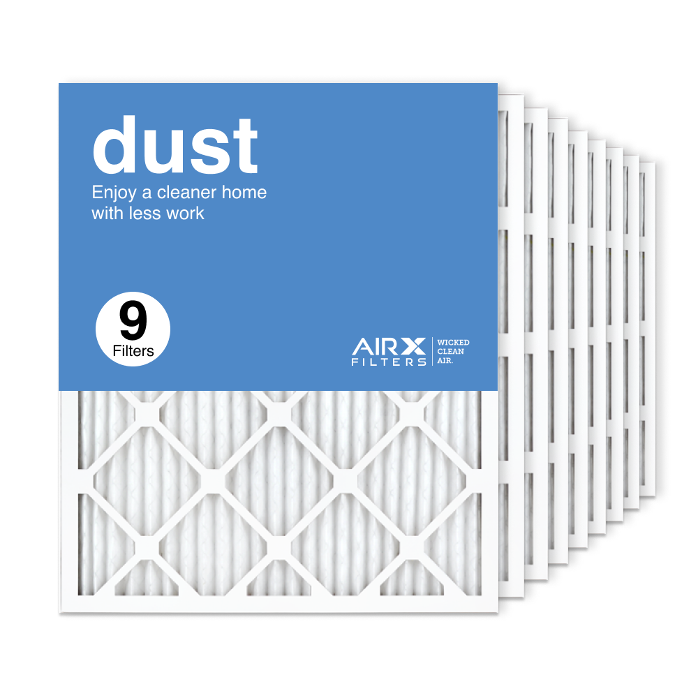 20x25x1 AIRx DUST Air Filter, 9-Pack