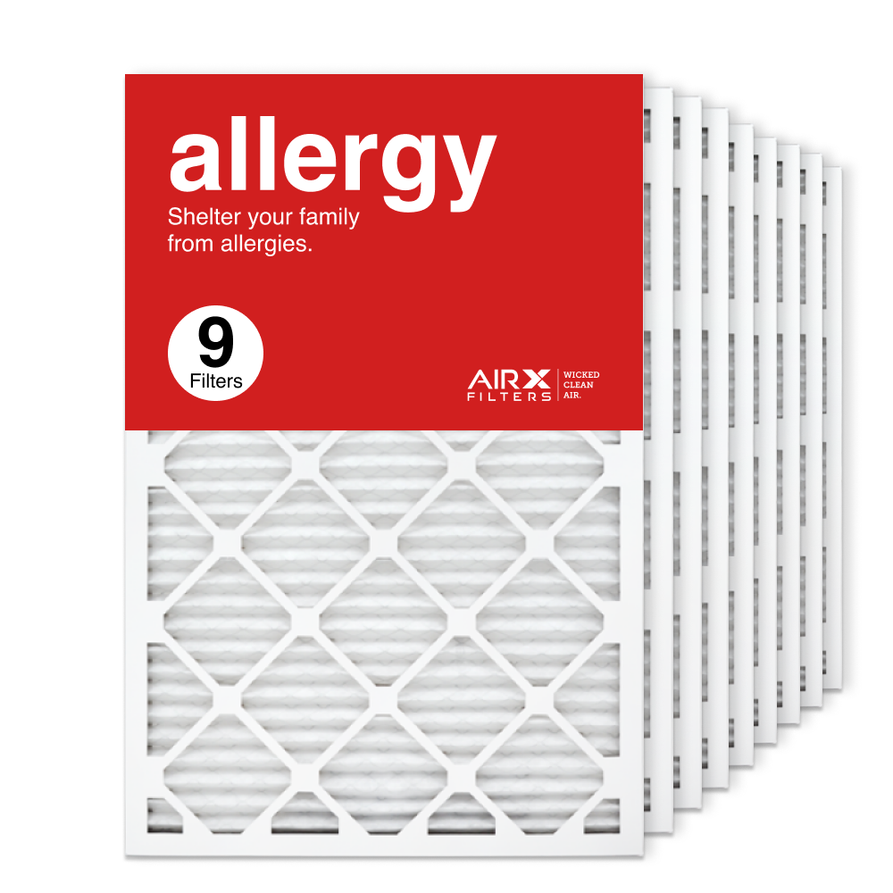 20x30x1 AIRx ALLERGY Air Filter, 9-Pack