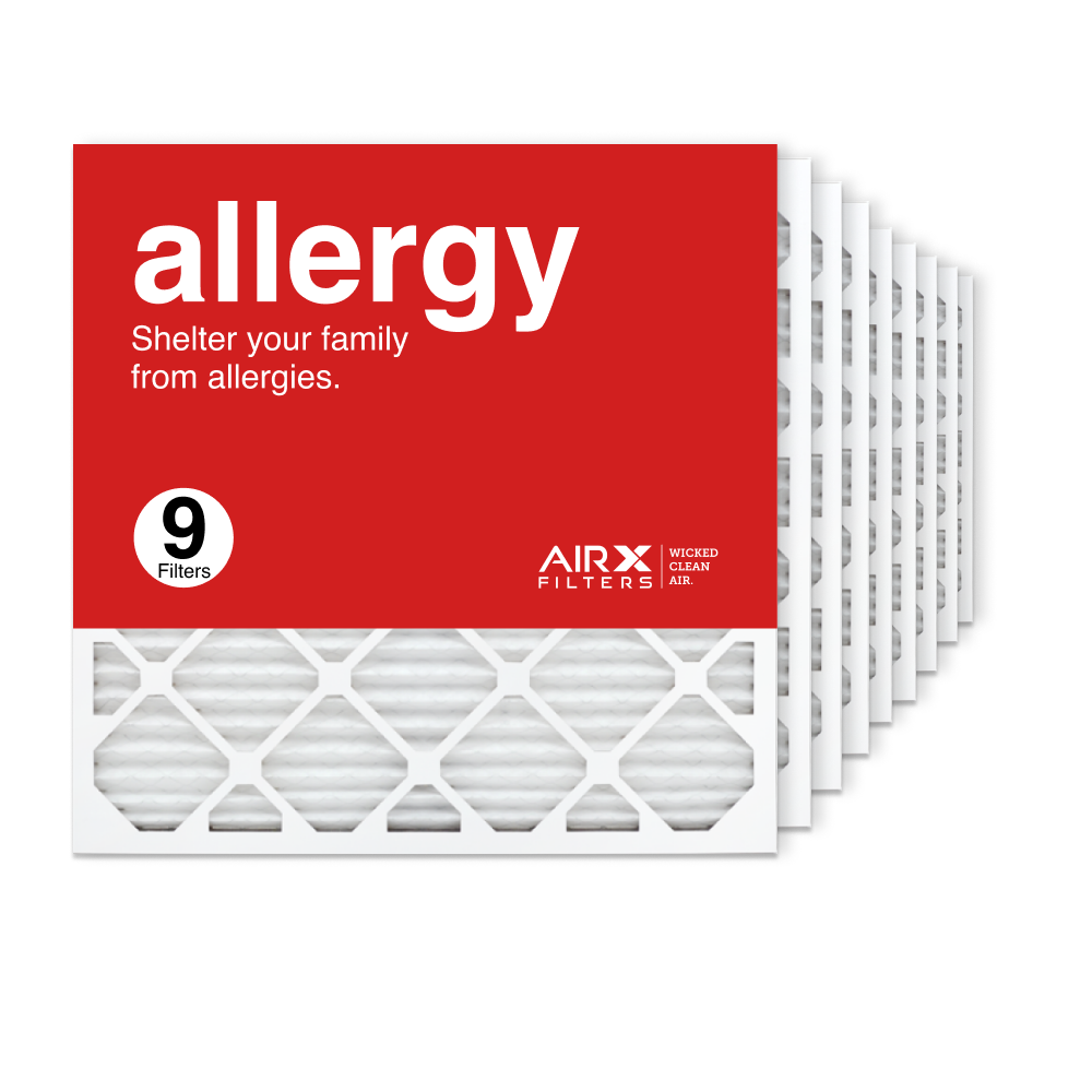 24x24x1 AIRx ALLERGY Air Filter, 9-Pack