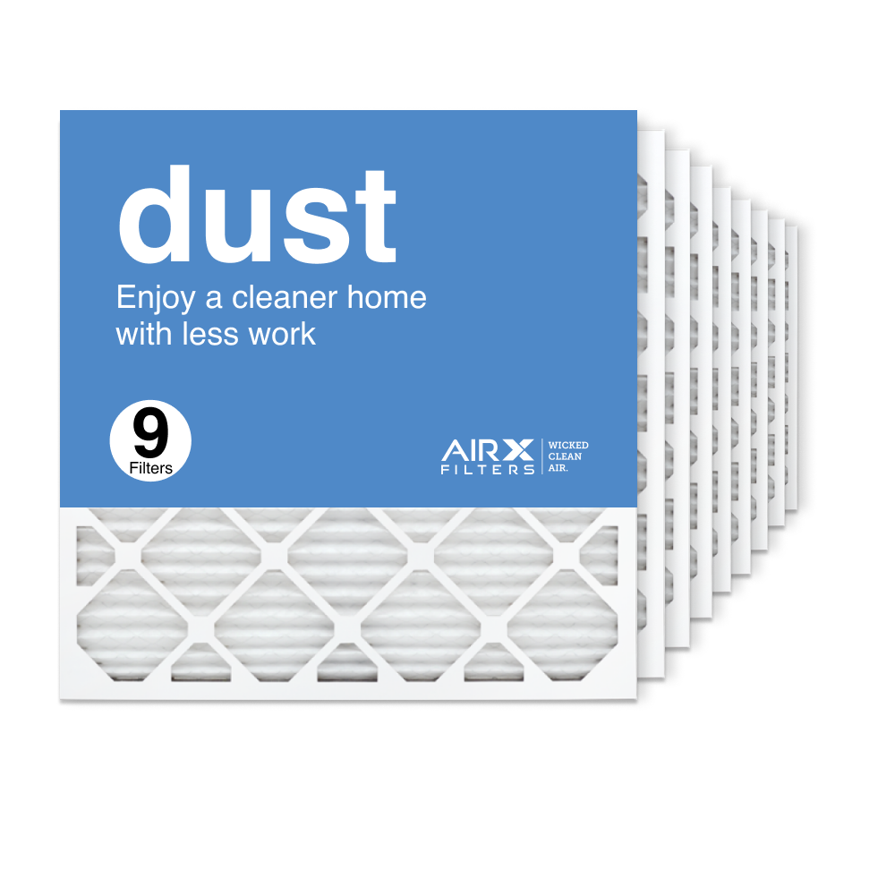 24x24x1 AIRx DUST Air Filter, 9-Pack