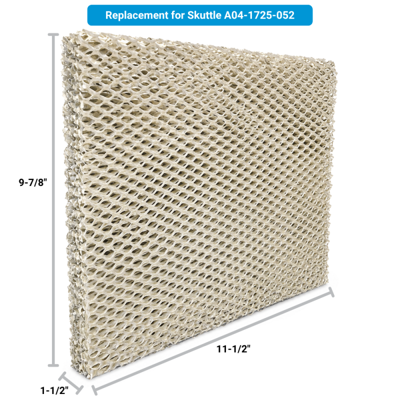 Replacement Water Pad for Skuttle Humidifiers - A04-1725-052, 2-Pack