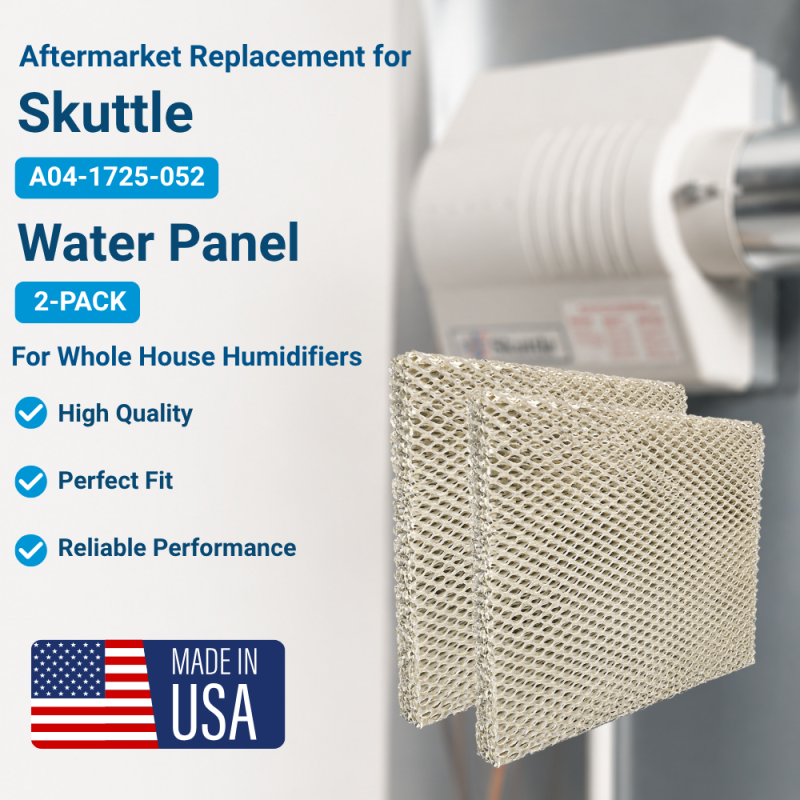 Replacement Water Pad for Skuttle Humidifiers - A04-1725-052, 2-Pack