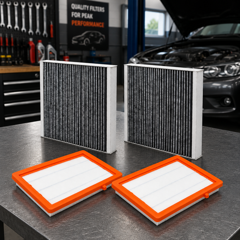 Replacement Cabin Air / Engine Air Filter Kit for Chevrolet Equinox, GMC Terrain, 2-Pack