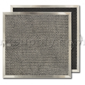 Aluminum/Carbon  Range Hood Filter - 11-1/4