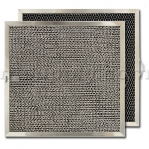 Aluminum/Carbon  Range Hood Filter - 11-1/4